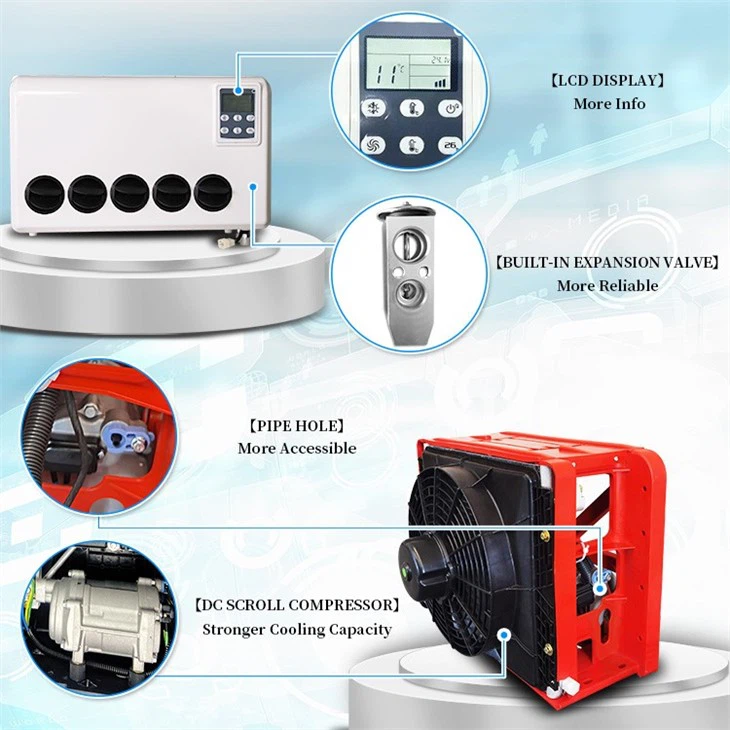 Portable Air Conditioner For Semi Truck